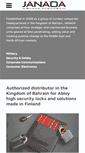 Mobile Screenshot of janada.net